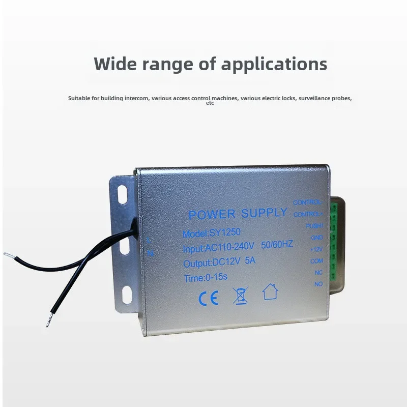 

Access control switching power supply 220 to 24V12V DC card reader