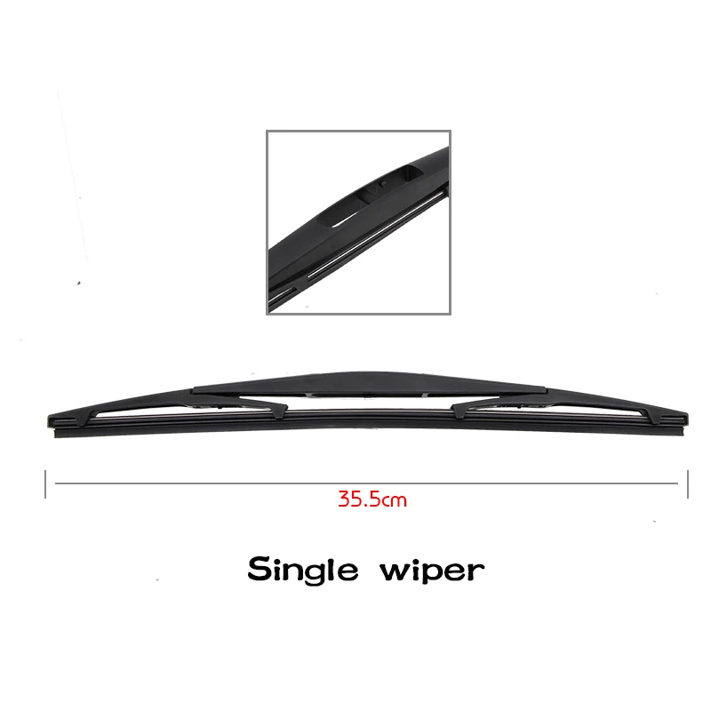 BEMOST Car Rear Windscreen Windshield Wiper Arm Blade Natural Rubber For Great Wall Hover CUV 355MM Hatchback From 2005 To 2018