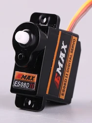 EMAX ES08DII 4.8-6V 9g Plastic Digital Micro Servo With Futaba JR Plug For RC Helicopter Airplane Accessories