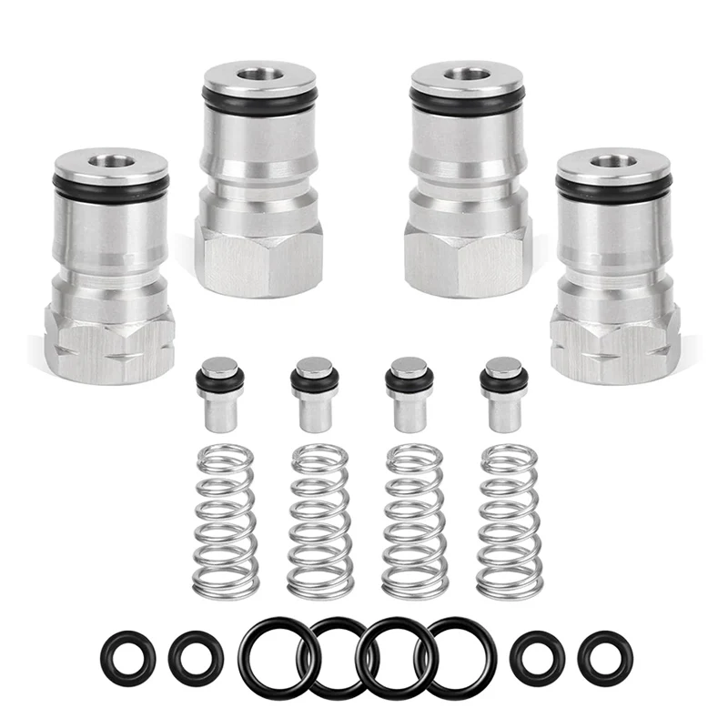 Beer Keg Post,19/32-18 Gas/Liquid Ball Lock Post for Cornelius Keg,Nice Replacement with Stronger Spring Inside,Holding Pressure