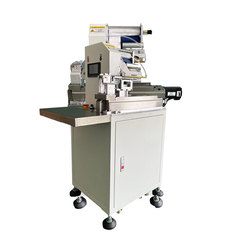Wire Label Folding Machine, Electronic Wire Data Line Labeling Machine, Semi-automatic Cable and Wire Labeling Machine