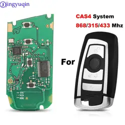 Jingyuqin CAS4 868/315/433 mhz Chiave Intelligente A Distanza Dell'automobile Per BMW 1 3 5 7 Serie CAS4 Sistema Auto Vehichle Allarme Scheda Senza Chiave Solo