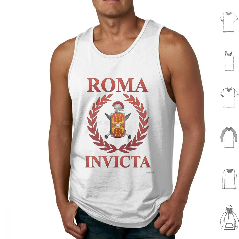 Roma Invicta Roman Empire Legionary Glory Tank Tops Vest Sleeveless Roman Ancient Legionary Spqr Senate And People Of Caesar