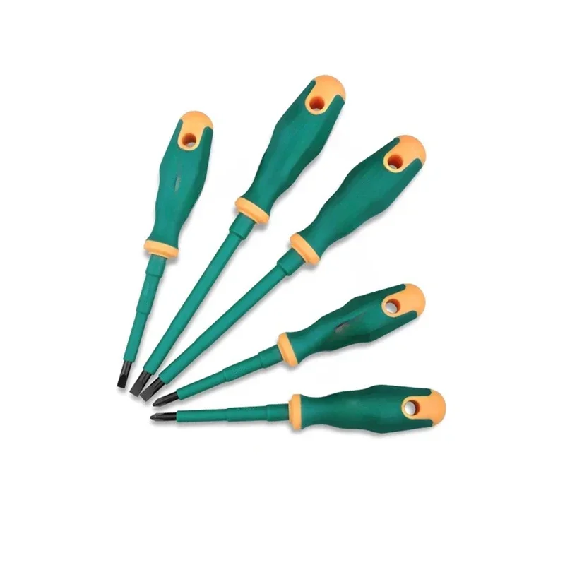 Special For Eectricians Insulated screwdriver  Multifunctional Set With Magnetic Cross Straight  Manual Maintenance Tool