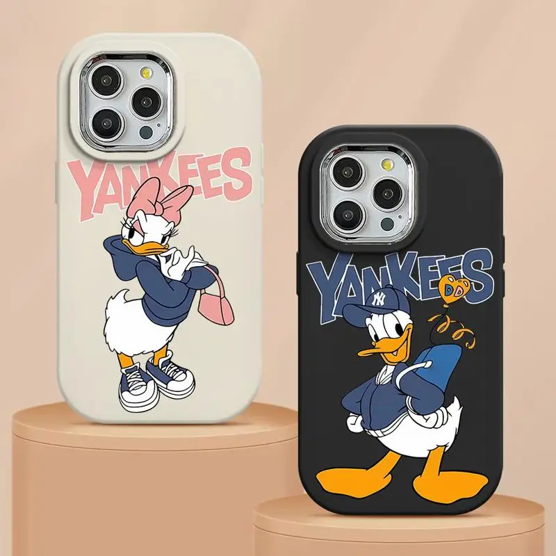 phone case for Apple iPhone 15 14 Pro funda 11Pro Max 11 12 Plus 13pro max 15plus 11pro coque Cover Disney Funnys Donald Duck