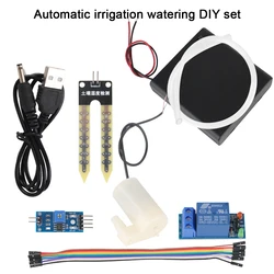 Automatic DIY Watering Irrigation System Soil Moisture Detection Garden Drip Watering Water Pump Module Kit