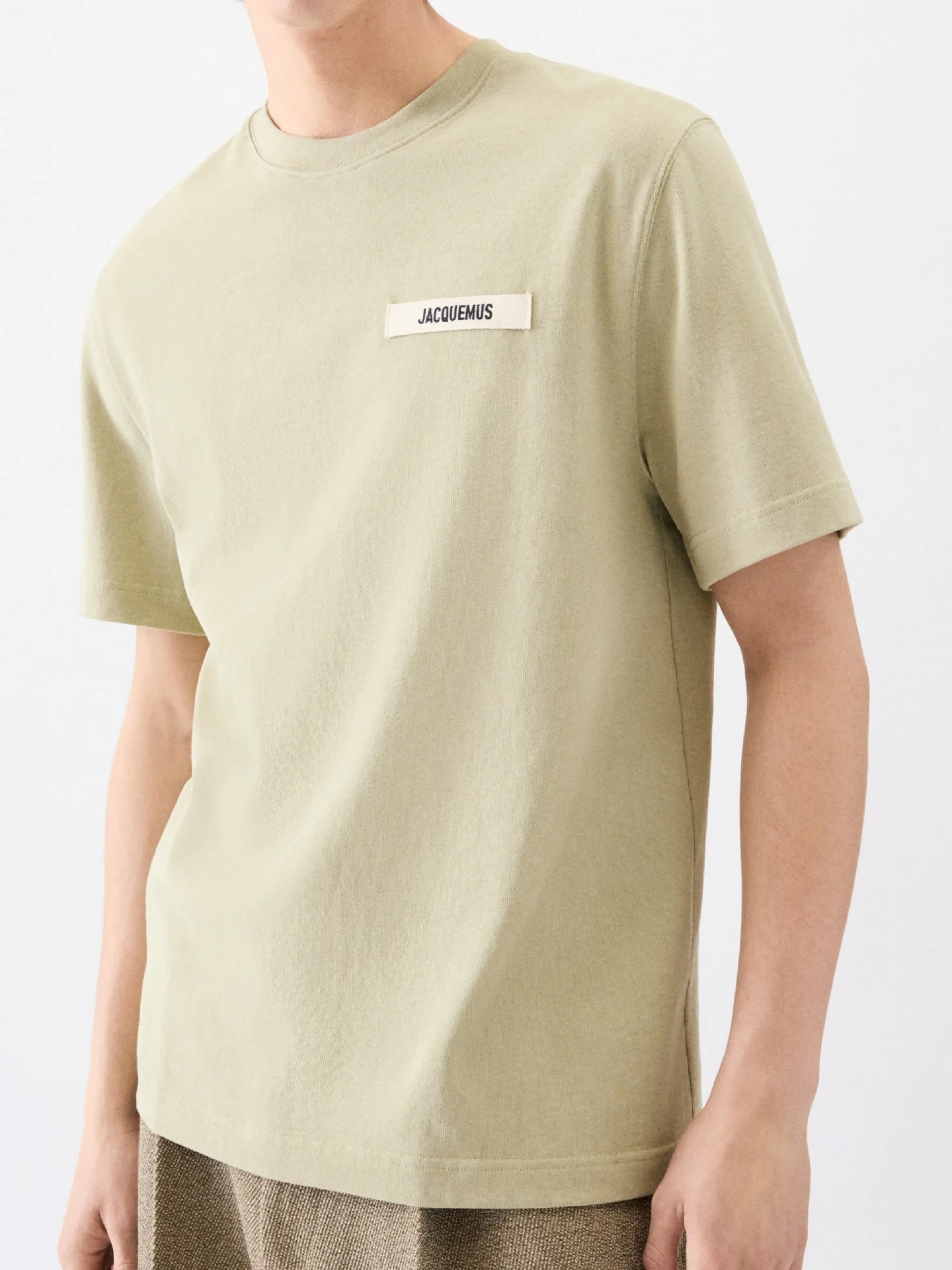 

Casual round Ne ort Sve T-irt Men's Faionable Basic Fit Cotton Breathable Sweat Absorbent Skin Friendly All Seasons