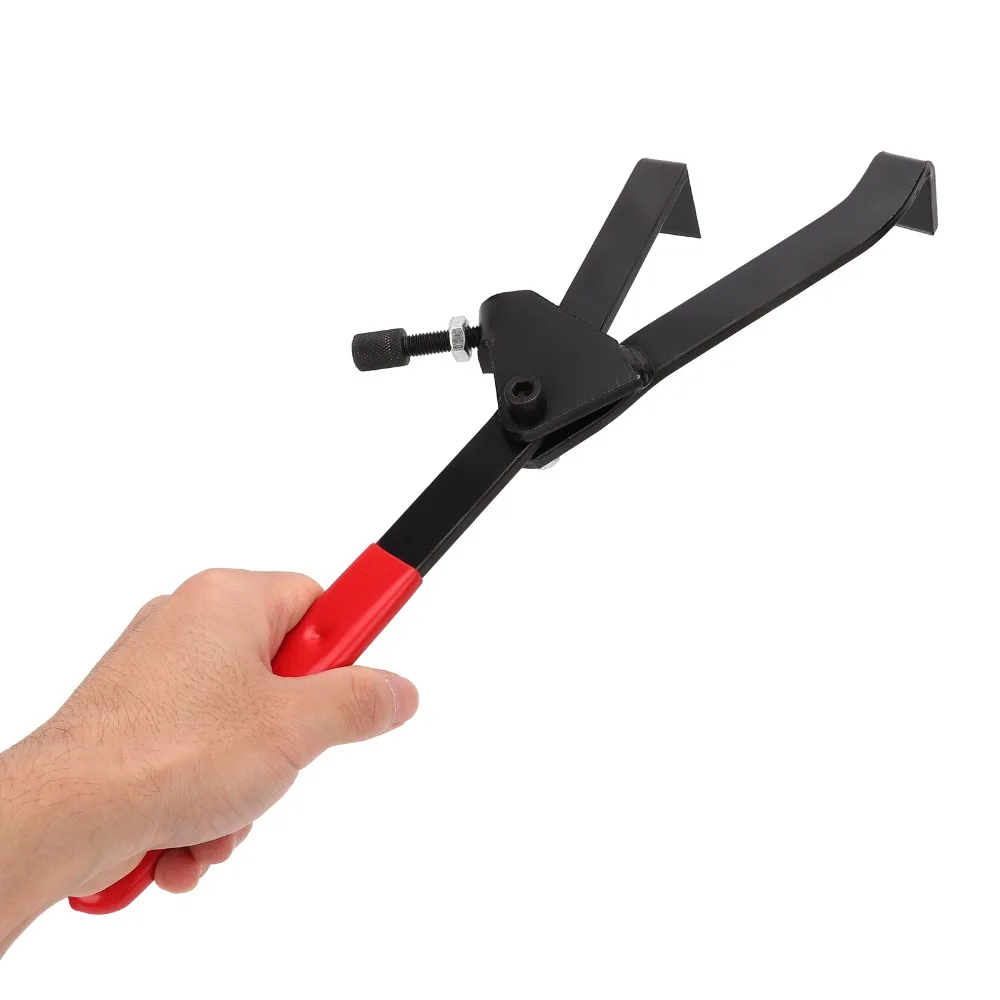 Adjustable Clutch Holder Wrench Carbon Steel 68-125mm Flywheel Holder Spanner Universal PVC Grip Clutch Removal Tool