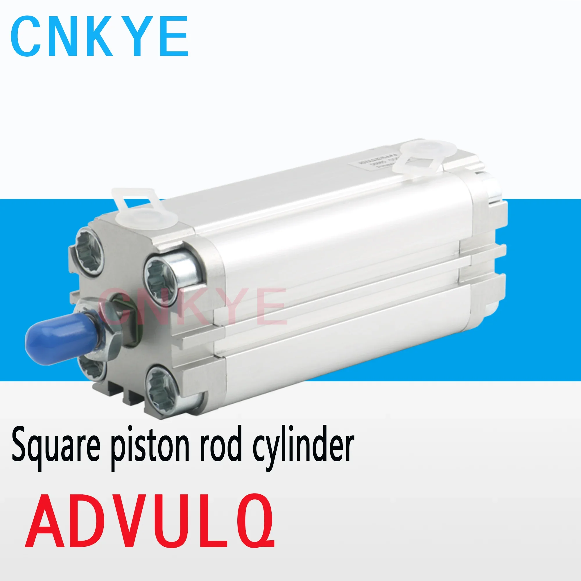 Four sided piston rod anti torque cylinder AEVULQ AEVULQZ ADVULQ-12-5-10-15-16-5-10-15-20-25-30-32-40-50-60-80-A-P-A-S2-S20