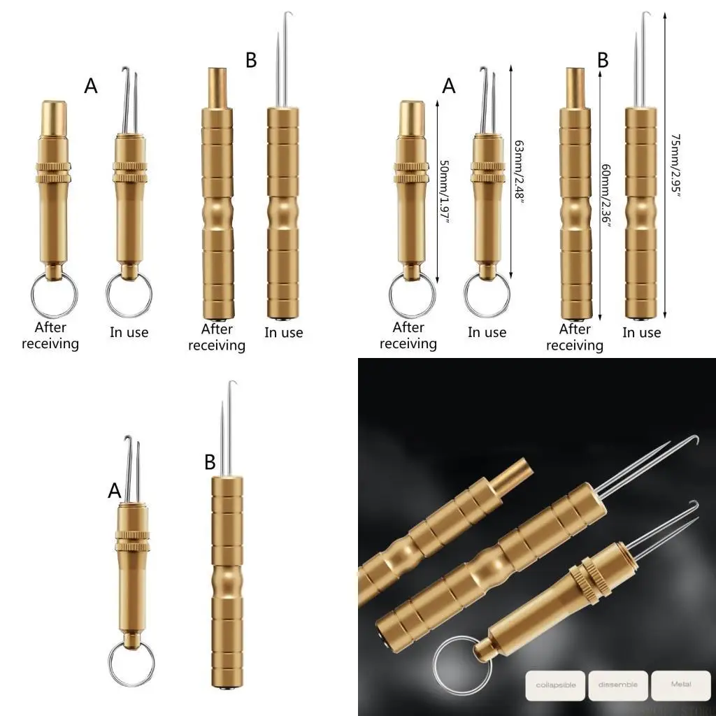 

U2JB 2 в 1 средство для снятия рыболовных крючков, сепаратор рыболовных крючков, инструменты для снятия рыболовных крючков