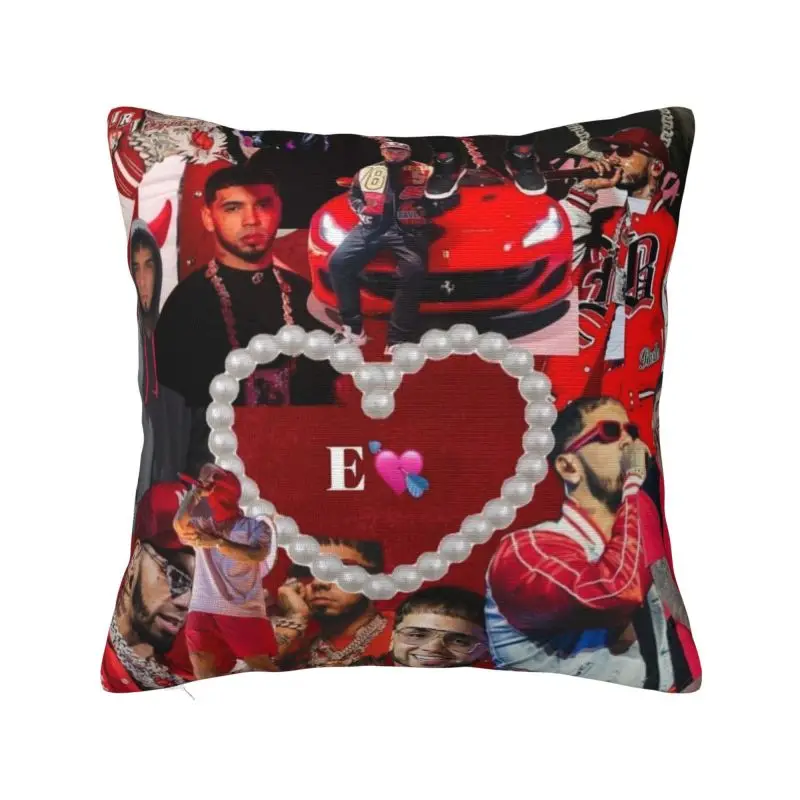 Custom A-Anuels Rapper AA Square Pillow Case Home Decor Cushions Throw Pillow for Living Room Double-sided Printing