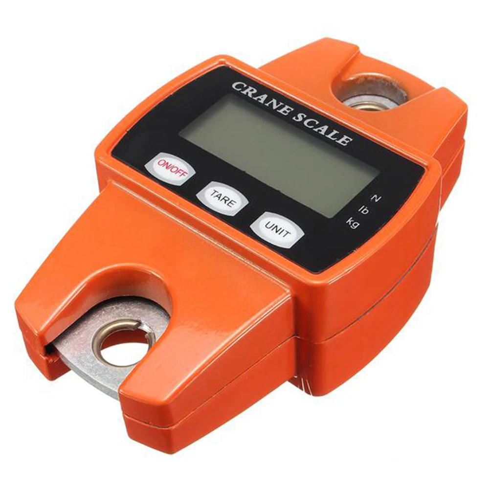 

Mini 300kg Portable Electronic Crane Scale LED Backlight Heavy Duty Digital Hanging Weighing Tool Farming