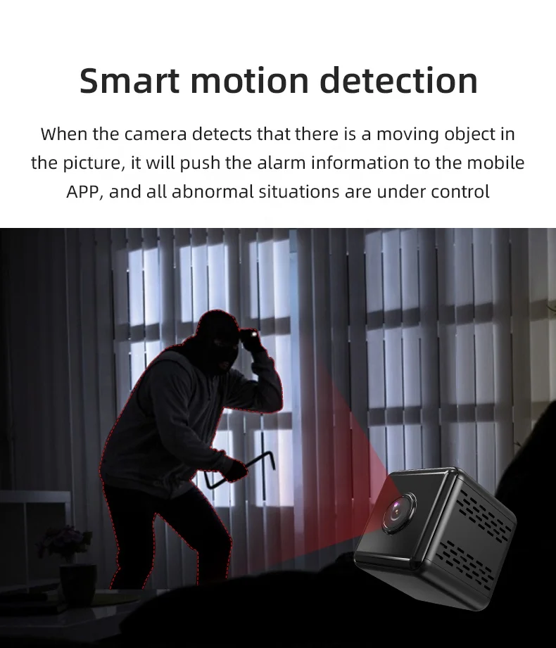 رائجة البيع X6D 4K 2K 1080P HD الأمن اللاسلكي للرؤية الليلية مربية مراقبة الطفل 1080 IP كاميرا صغيرة صغيرة واي فاي