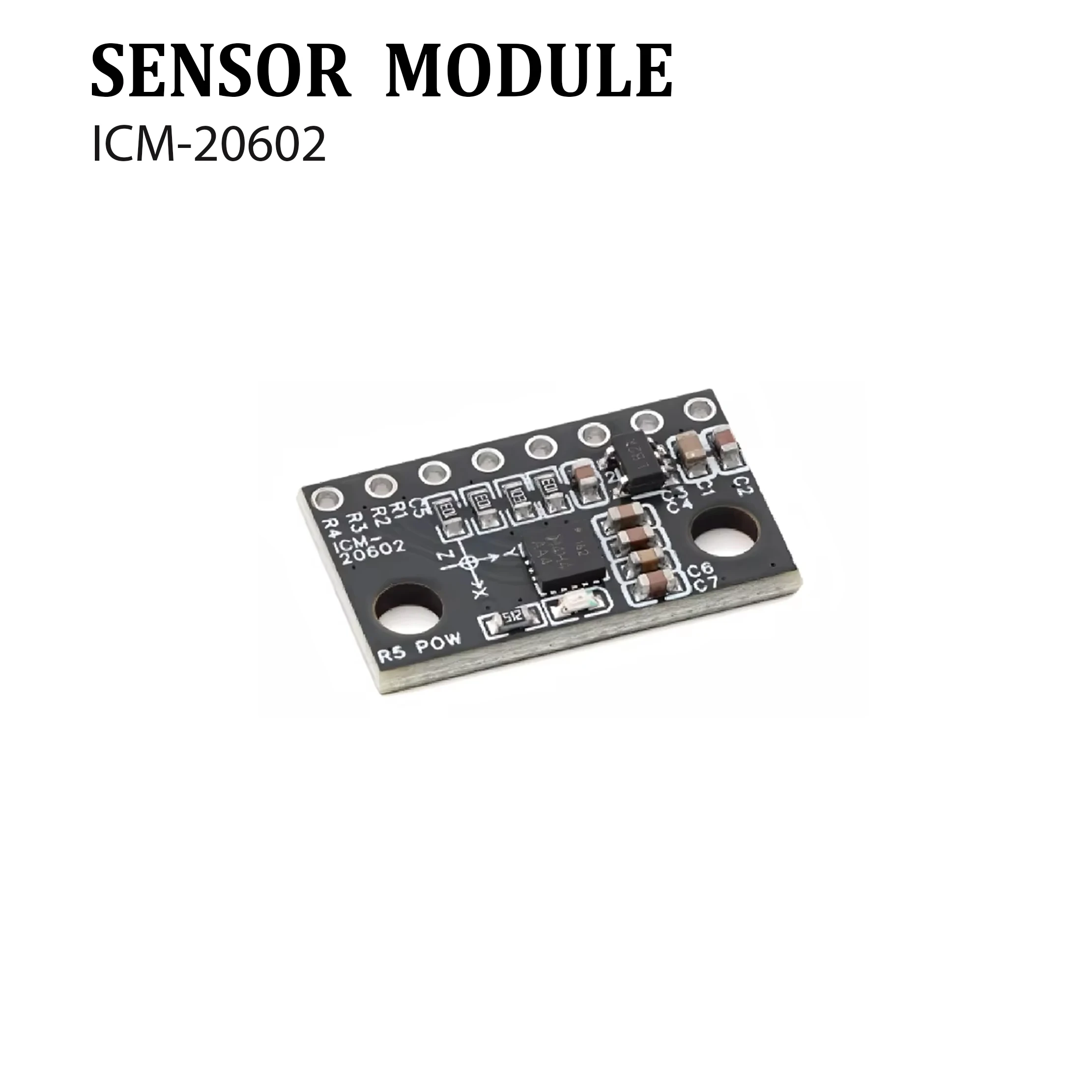 ICM-20602 High-performance 6-axis MEMS Motion Tracking Sensor Module - Gyroscope + Accelerometer