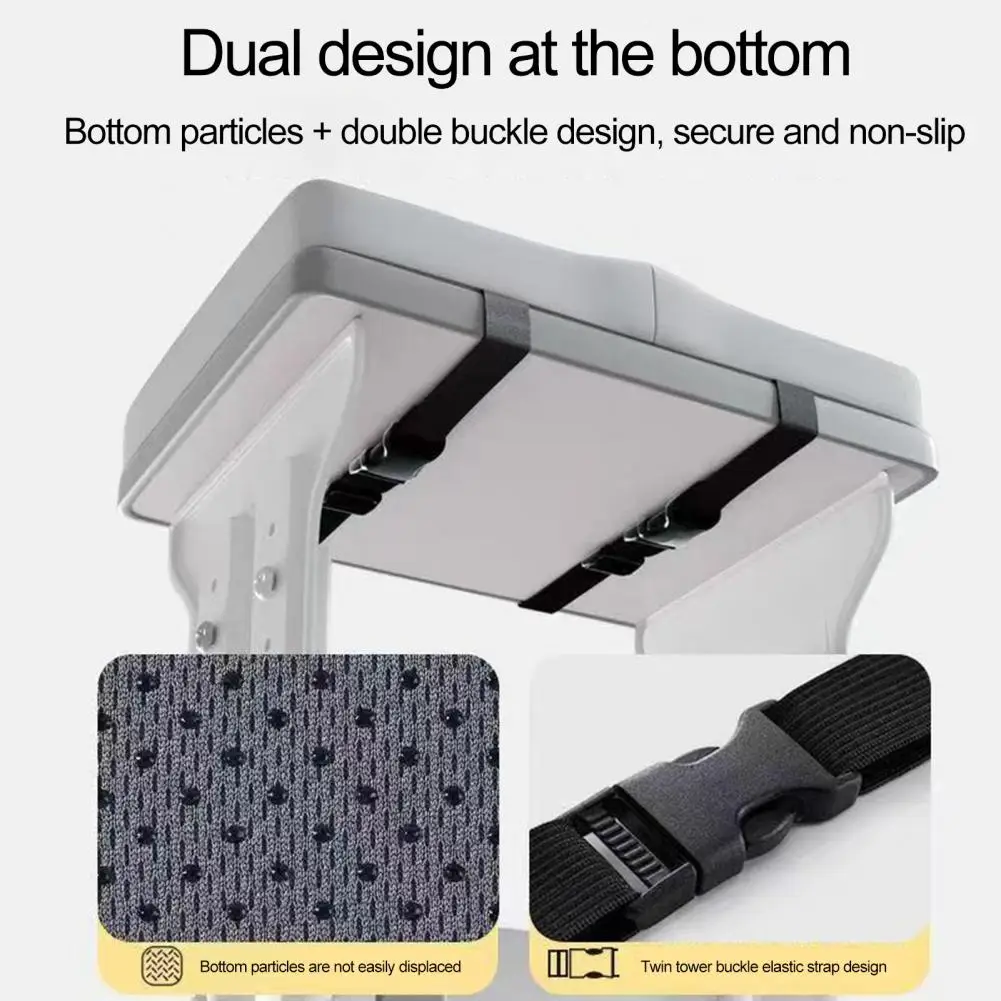 Non Slip Desk Chair Cushion Memory Foam Classroom Stool Cushion Ergonomic Seat Cushion for Tailbone Pain Relief for Posture