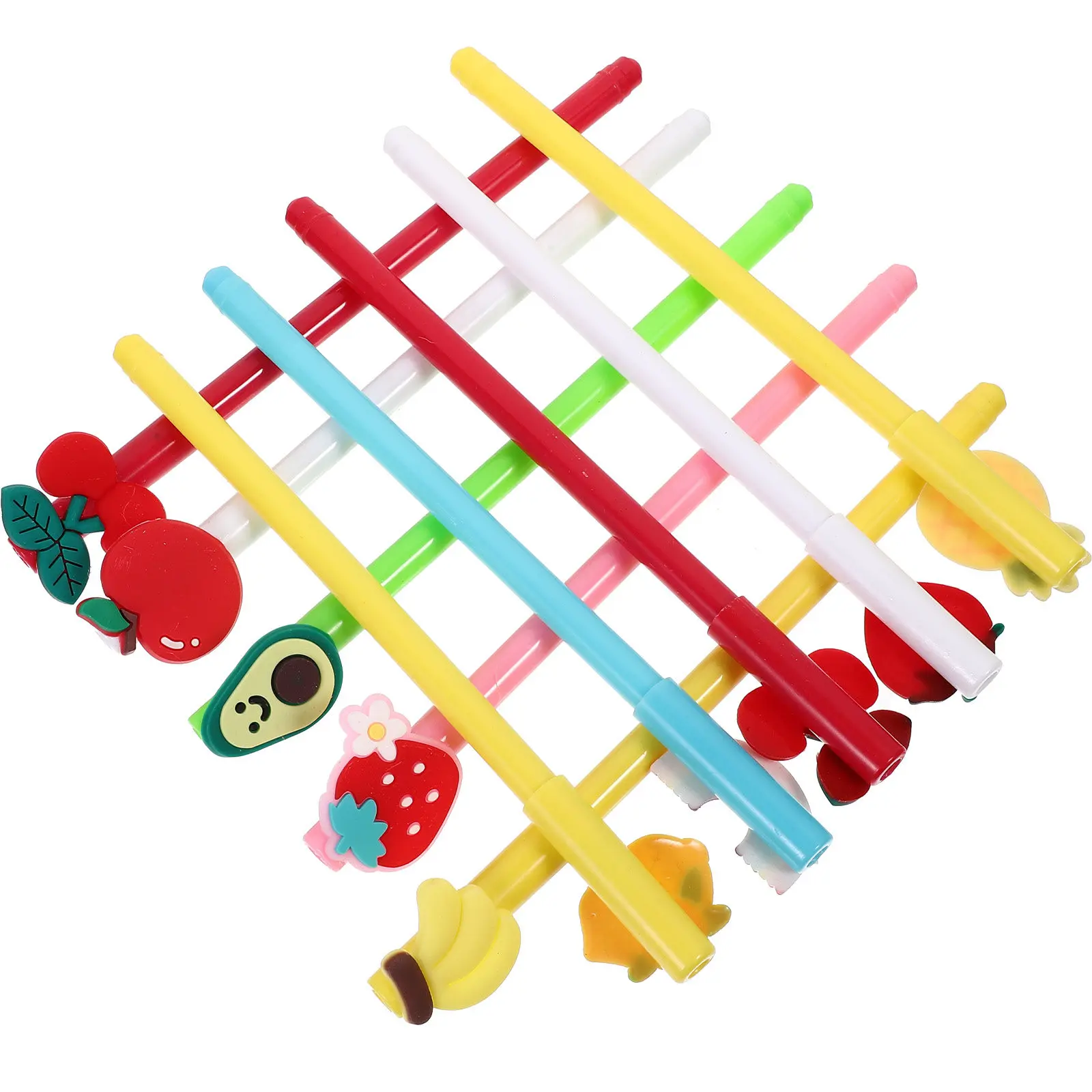 

20Pcs Cartoon Gel Pens Cute Lightweight Smooth Writing Pens for Students Office School Signature Pen Stationery