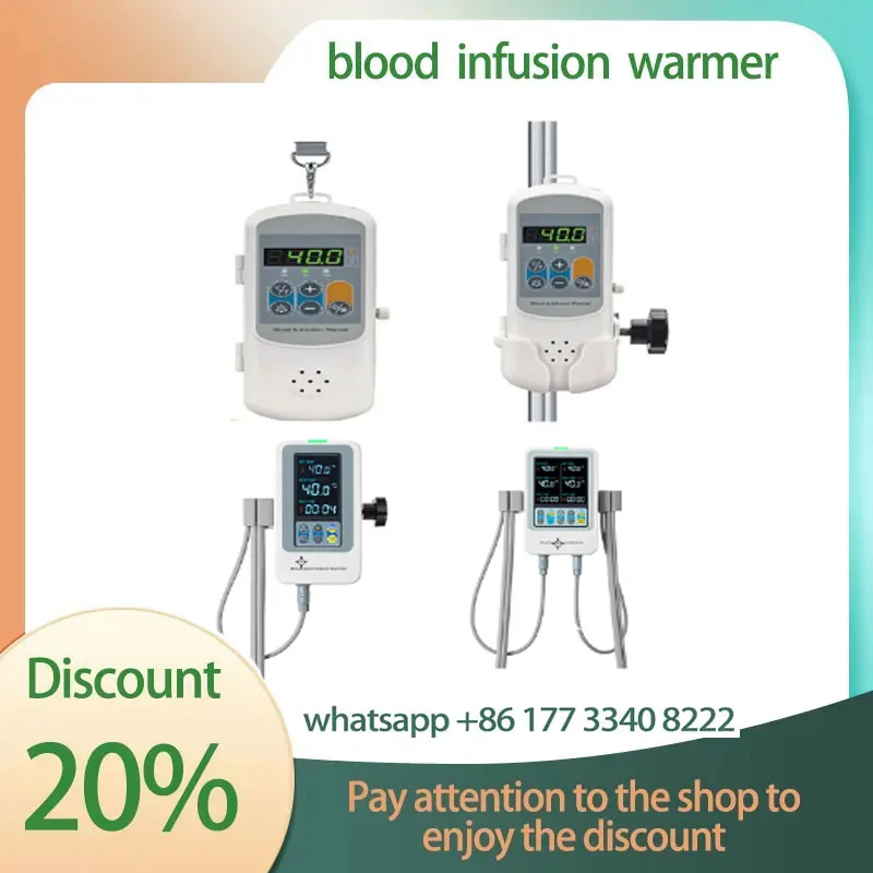 Human Vet Transfusion Heater Hospital Veterinary Thermostat Fluid Warming Portable Blood infusion Warmer