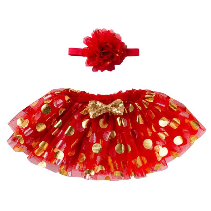 Newborn Photography Props Baby Christmas Outfit Infant Red Plaid Tutu Girl Star Skirt Headband Costume Halloween Baby Girl Dress