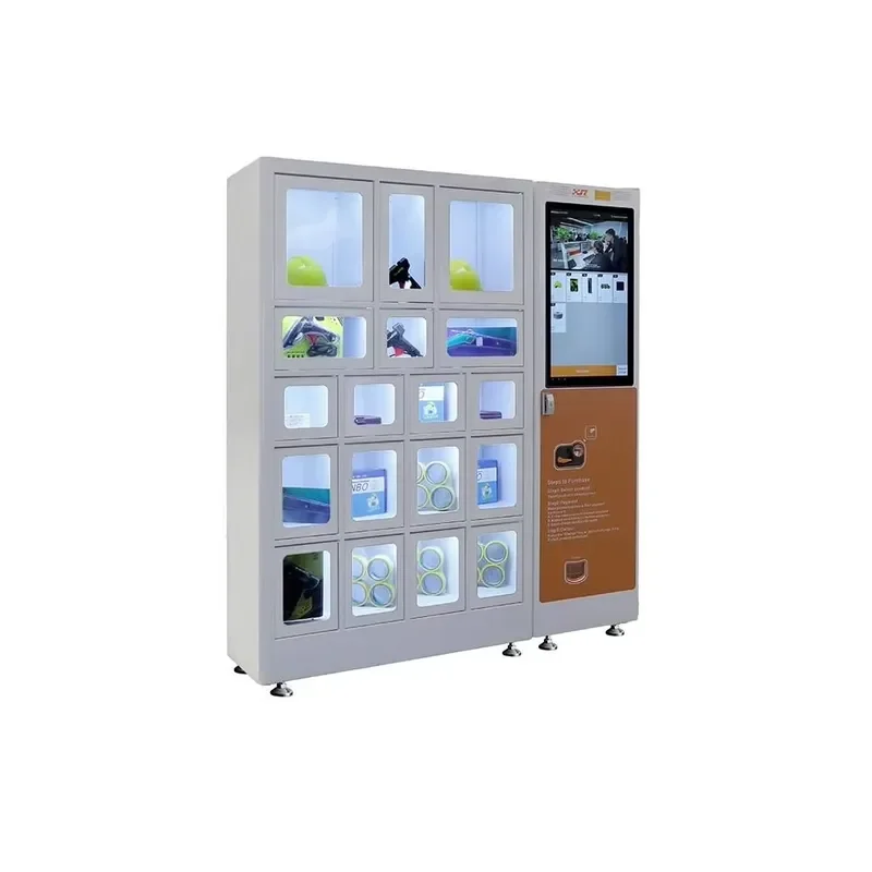 for XY Large Touchscreen Locker Vending Machine with SDK Function 5G Wi-Fi Enabled Inventory Management Selling PPE