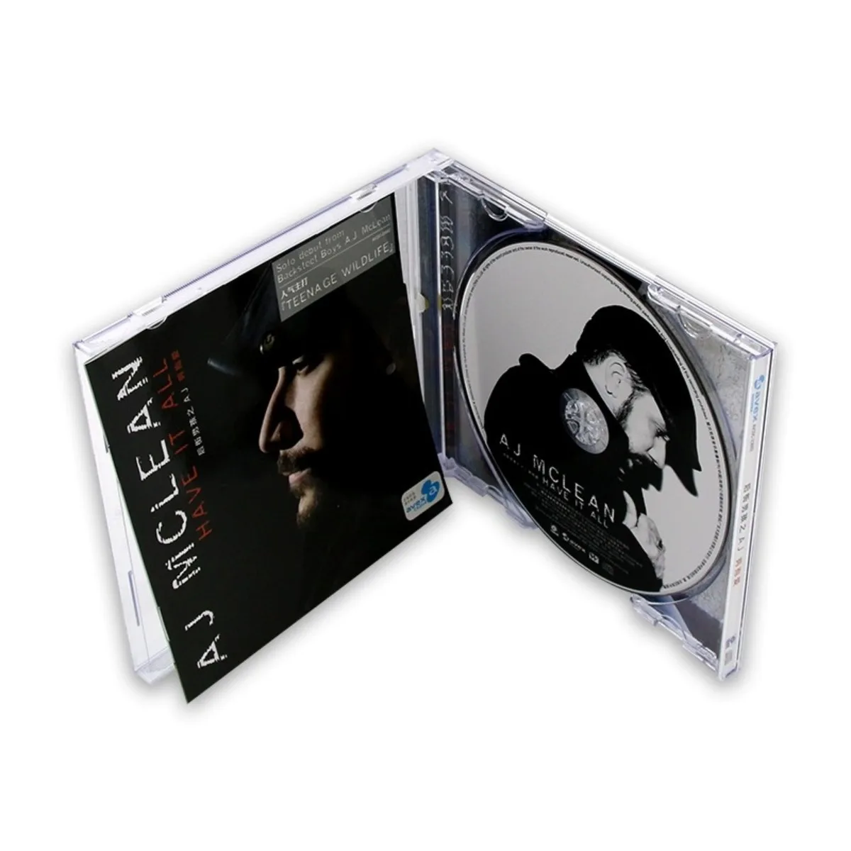 Backstreet Boys Vocalist AJ McLean "Have It All" Álbum solo CD - Disco de música pop para fãs