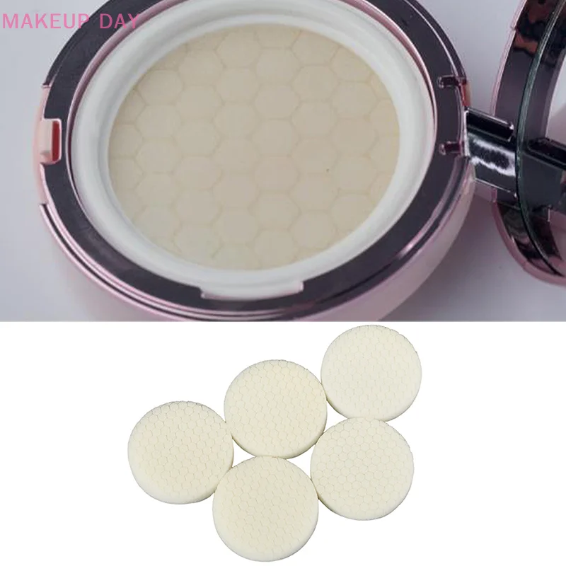 10 teile/los wieder verwendbarer Kissen nachfüllbarer Schwamm liner ultra dichter super elastischer Nachfüll behälter für DIY Kosmetik Concealer Lidschatten