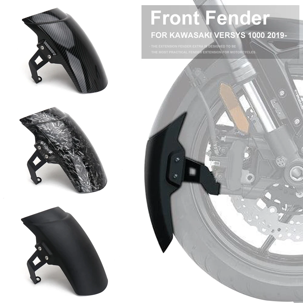 

New Motorcycle Plastics Front Fender Mudguard Cover For Kawasaki VERSYS1000 VERSYS 1000 Versys1000 Versys 1000 2019-2023