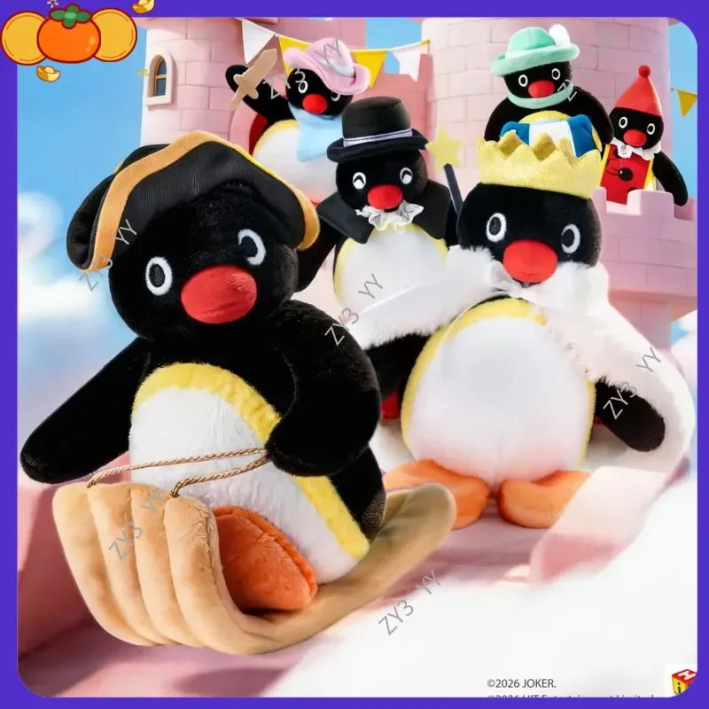 

New Pingu Penguin Fairy Tale Roaming Plush Toy Bag Hanging Doll Birthday Holiday Gift Blind Box Toy For Friends