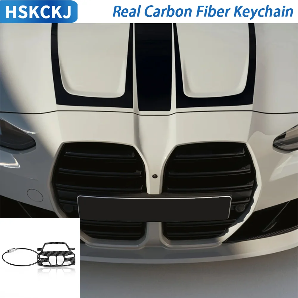 

EDC Handmade Carbon Fiber Keychain For BMW 2 3 4 5 6 7 Series M3 X3M M4 X4M For Audi R8 For GT86 Supra For Alfa Romeo Giulia