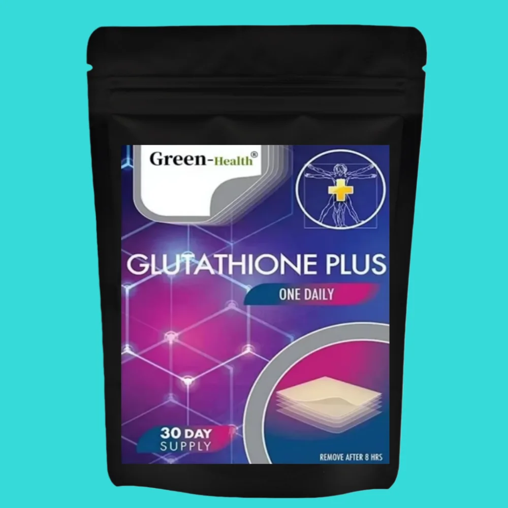 Glutathione Plus Transdermal Patches – Superior Absorption & Efficacy, 30 Patches (30-Day Supply)