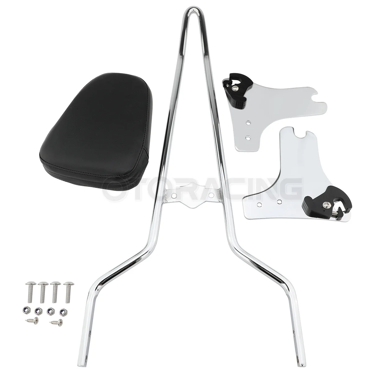 Motorcycle Backrest Sissy Bar For Harley Touring Road King FLHT FLHX FLTR Street Electra Glide 1997-2008