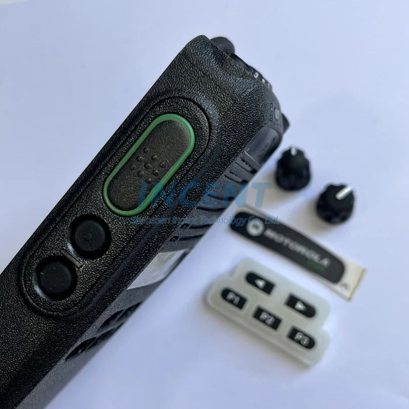 VOIONAIR-Substituição Capa para Walkie Talkie, Caso Habitação para EP350 EP350MX, Teclado e Dois Botões, Rádio portátil, Handheld, EP350