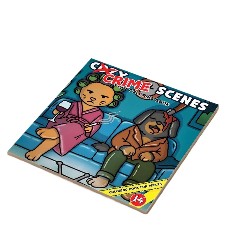 Hot Character Coloring Graffiti Drawing Book Stress Relief Painting Notebook For Relax Hand Drawing Creation