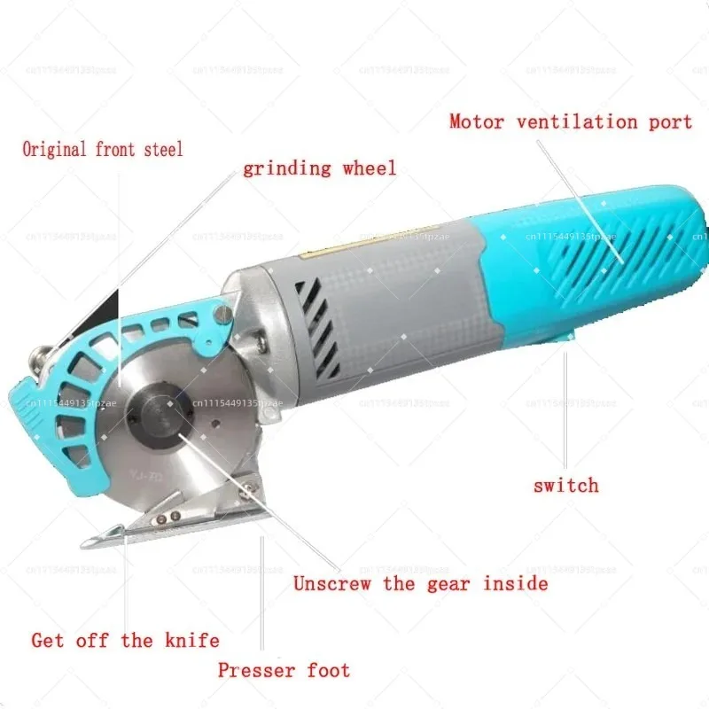 220V Handheld Leather Craft Forming Equipment Circular Processing Head For Workshop Use B50B-LEATHERTOOL