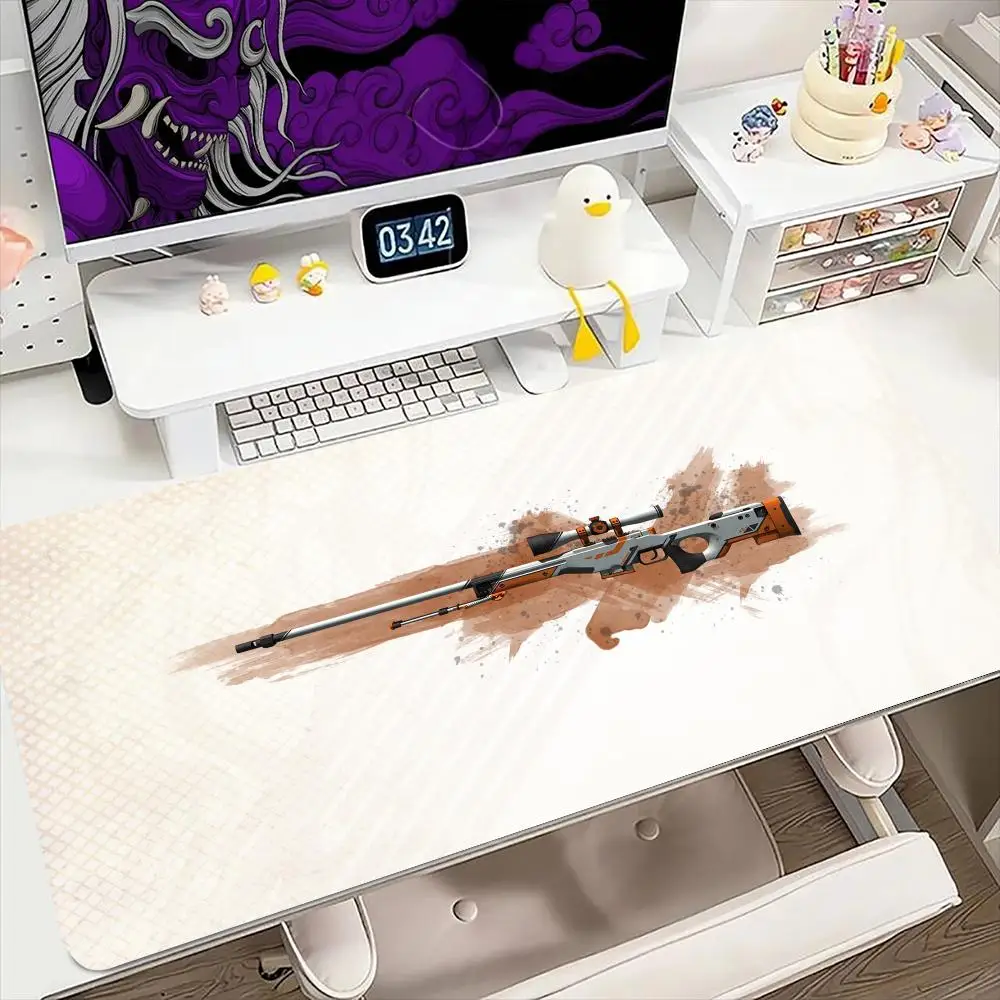 

Weapon Skin Mouse Pad 900x400MM Large Gaming Mousepad Keyboard Gamer Rubber Anti-wrinkle Anti-Slip Bottom Desk Mat