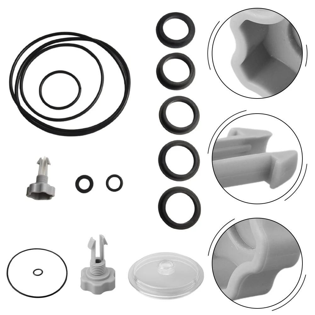 

Leaf Trap Cover and Seal Gasket Parts for 12 inch Sand Filter Pump Designed for Leak Prevention and Durability