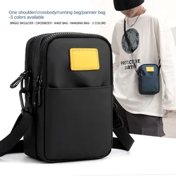 Men mini cross body bag small shoulder bag Men Messenger Bag Boy waterproof mobile phone bag male travel sport bag bolso hombre