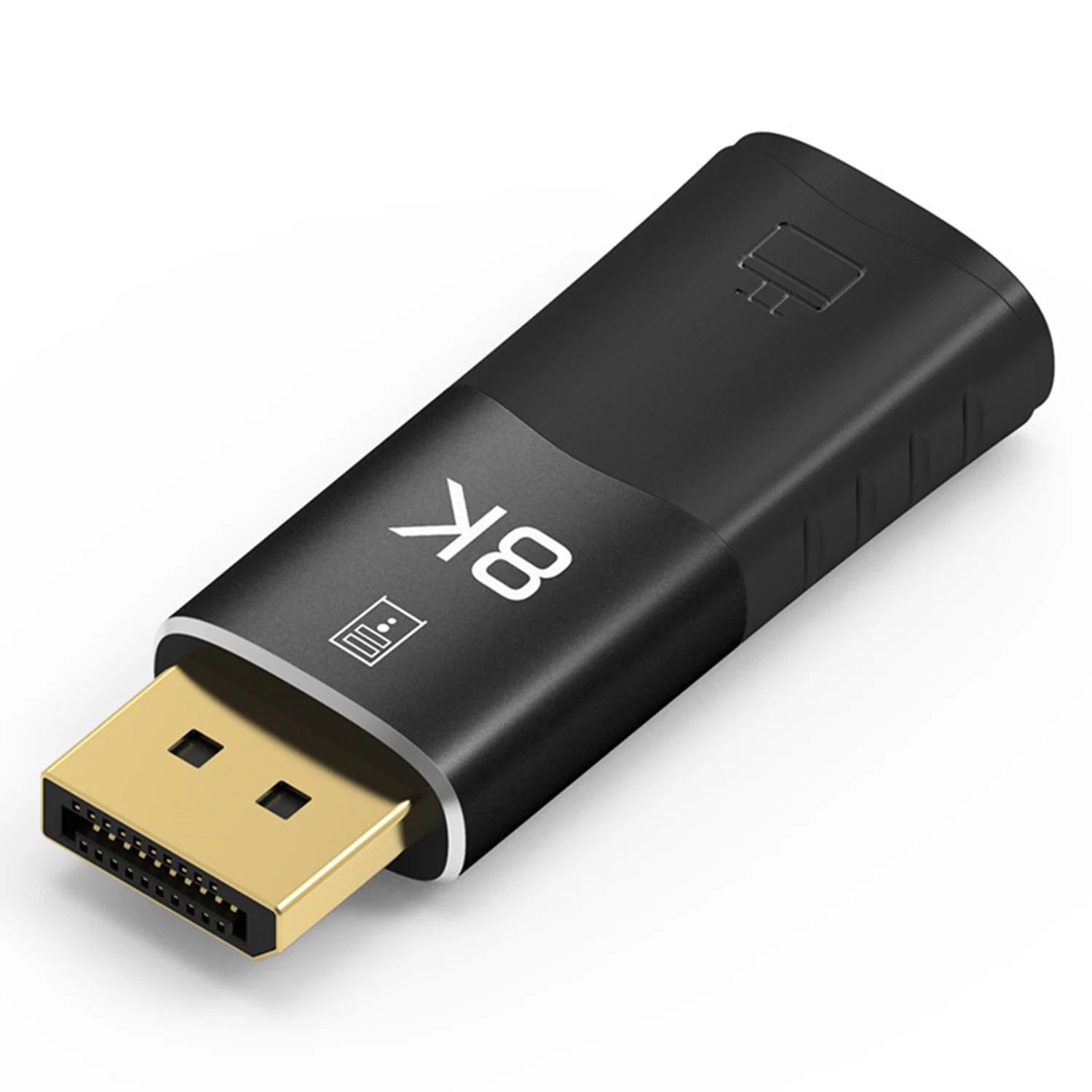 

NNR-8K DisplayPort to -Compatible Adapter Converter 8K/60Hz 4K/120Hz Male Mini DP to Female HD TV Cable Video Adapter