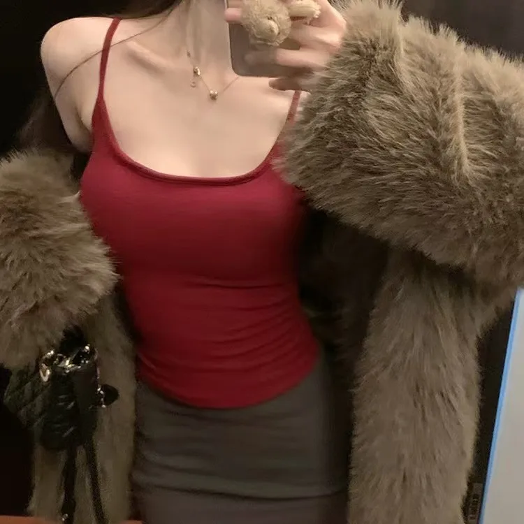 الخريف الشتاء التخسيس Fce اصطف Csole المرأة Faion Bal سترة القطن مثير Sle ملابس داخلية ضيقة تناسب قاعدة طبقة