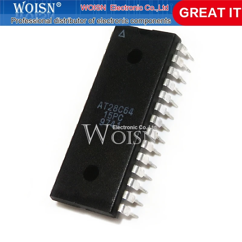 

10PCS AT28C64-15PC AT28C64 DIP-28