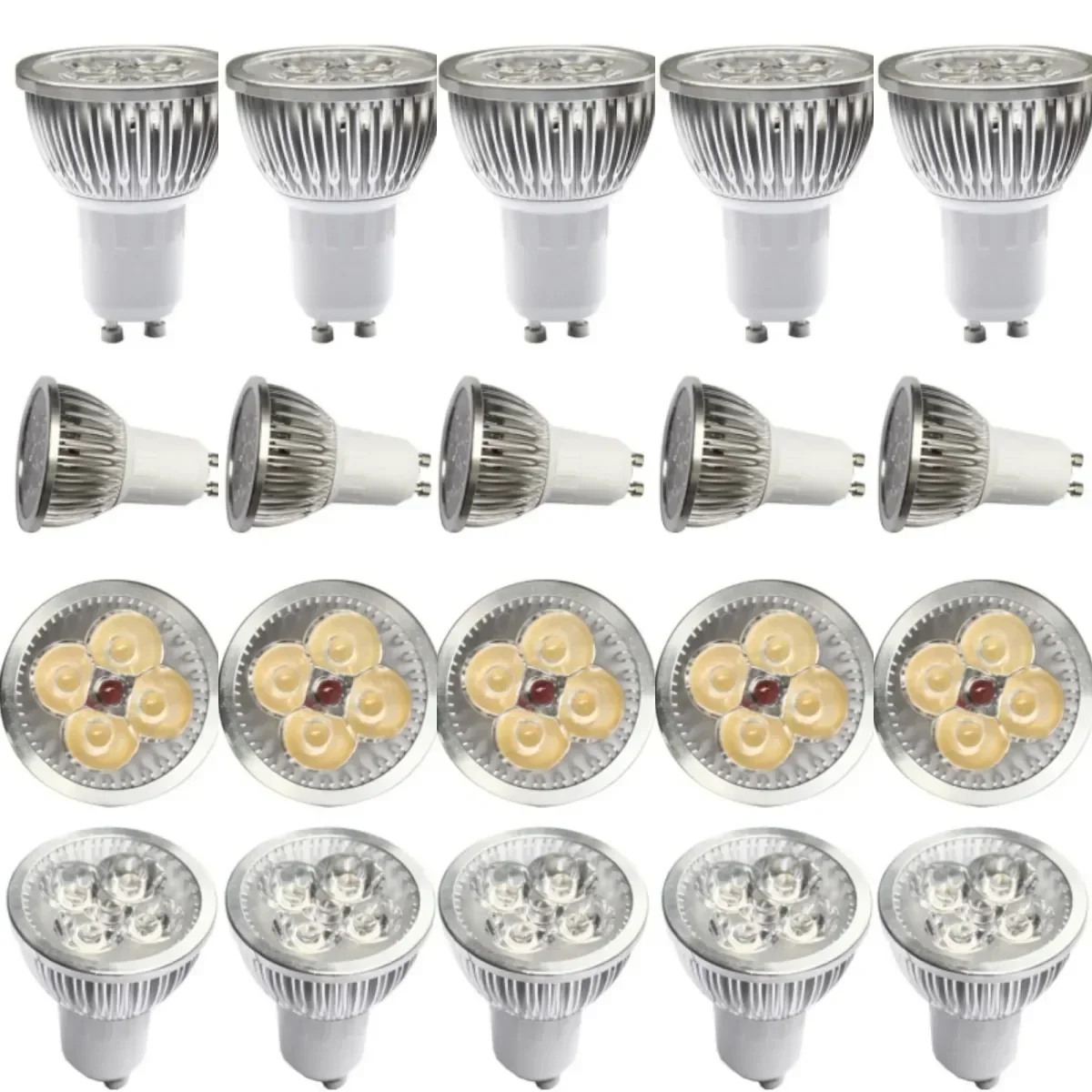 Super Bright GU10 Bulb Light Dimmable Led Ceiling light Warm/White 85-265V 9W 12W 15W GU53 MR16 12V LED lamp light led Spotlight