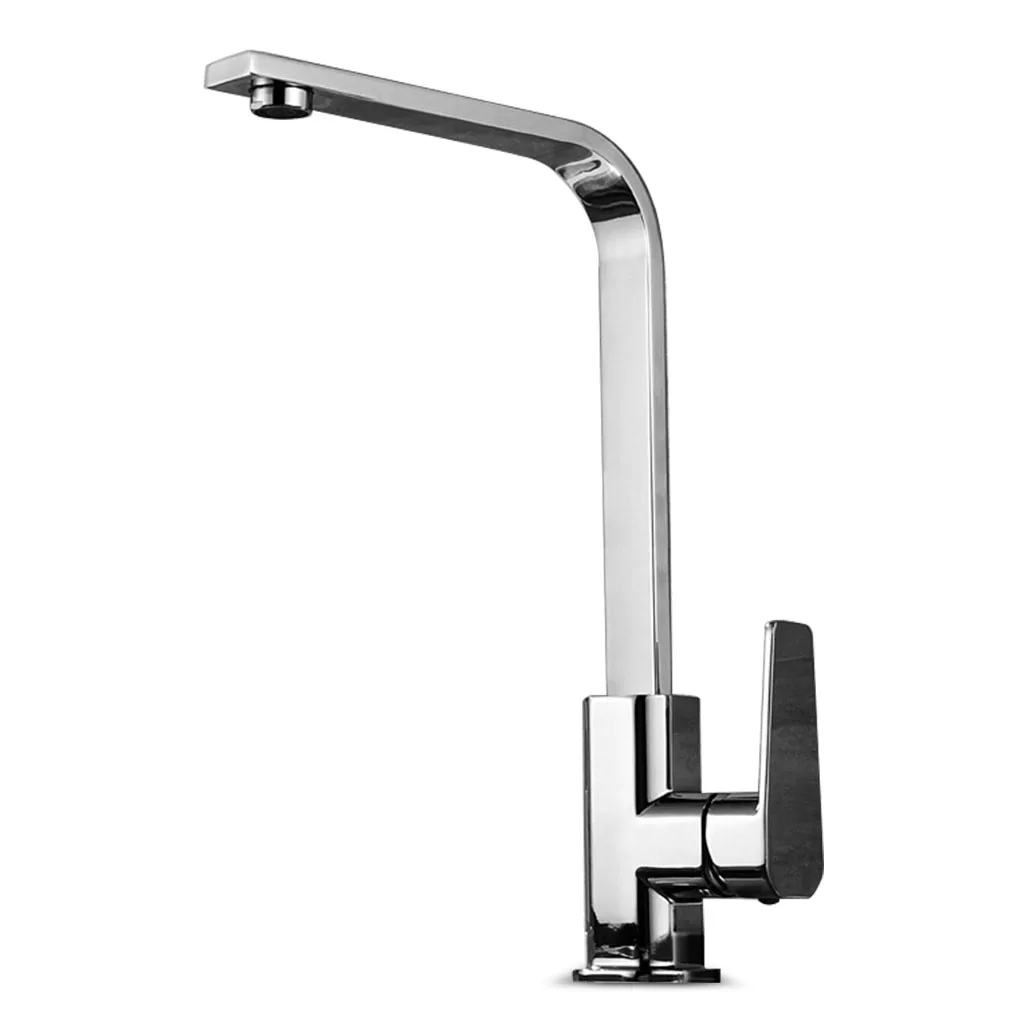 

Kitchen Sink Faucet Bathroom Wash Basin Vanity Water Mixer Tap with Hoses Restroom Lavatory Accessories, Type 2, Black