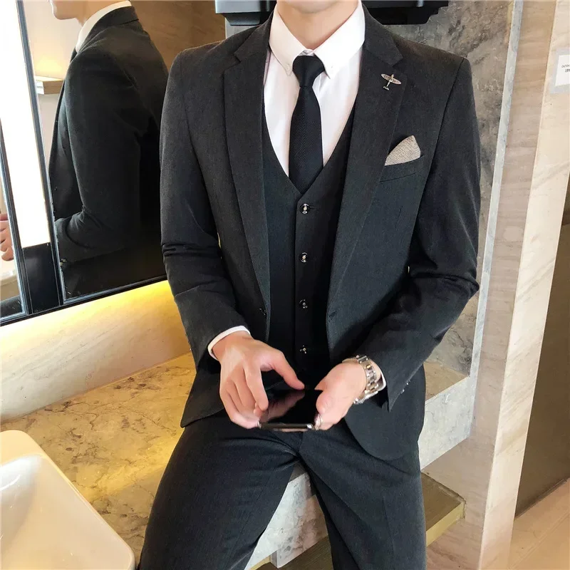 1565 suit suit men's spring and autumn business formal fit suit wedding dress