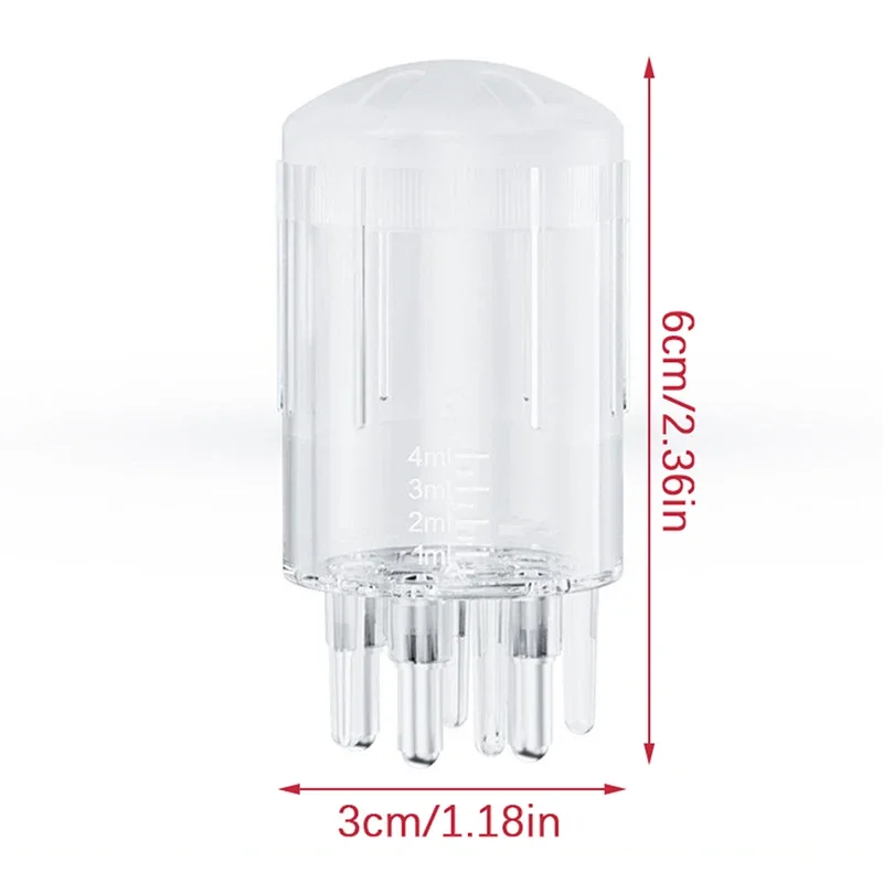 5 مللي مشط سائل لفروة الرأس لنمو الشعر زيت مصل تغذي جذور الشعر المحمولة الصغيرة تدليك الطب مشط الشعر