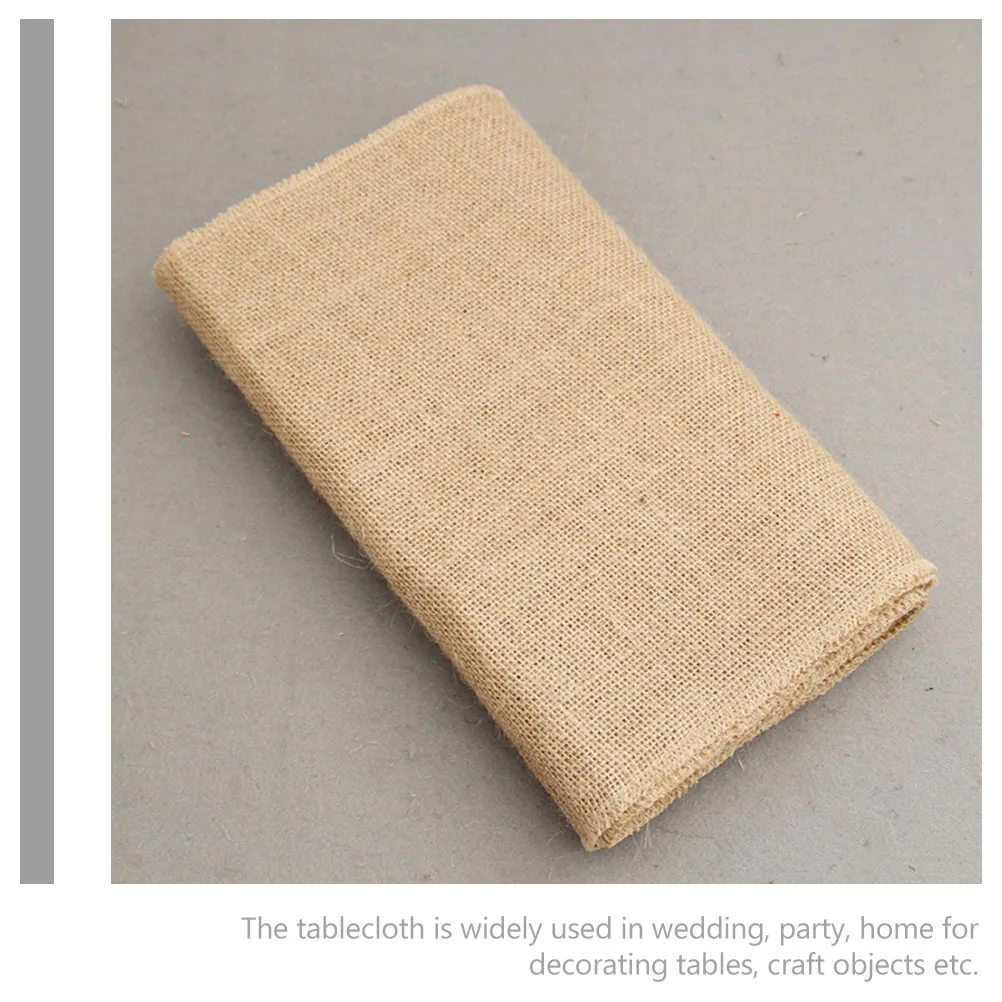 

Reusable Table Runner in Linen Fabric Perfect for Indoor Outdoor Decor Dining Table Centerpiece Decoration Holiday Party Supply