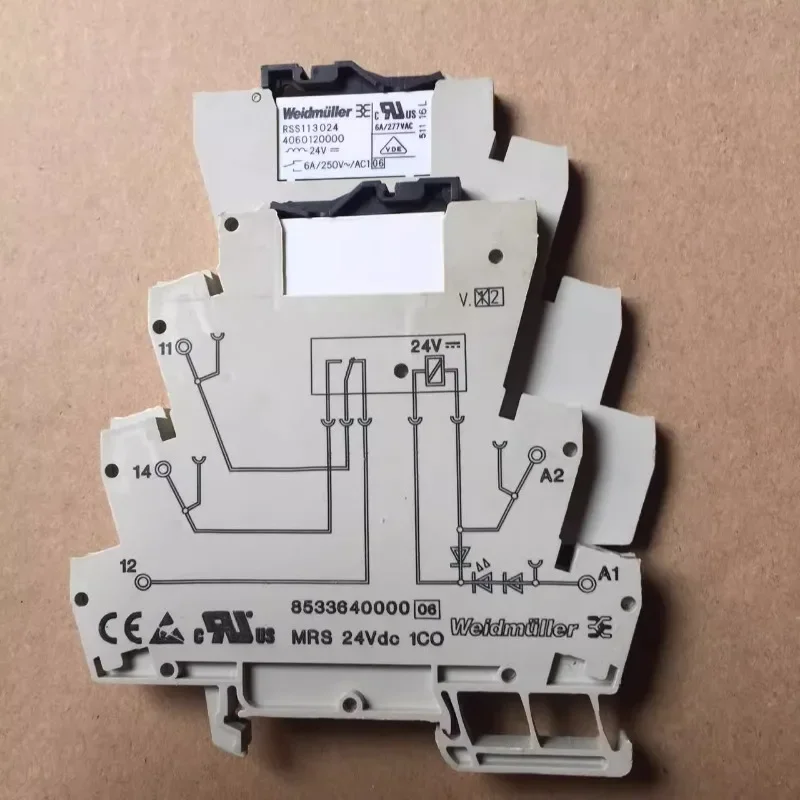 

（Brand New Original）1pcs/lot 100% original genuine relay:RSS113024+Base 8533640000 MRS 24vdc