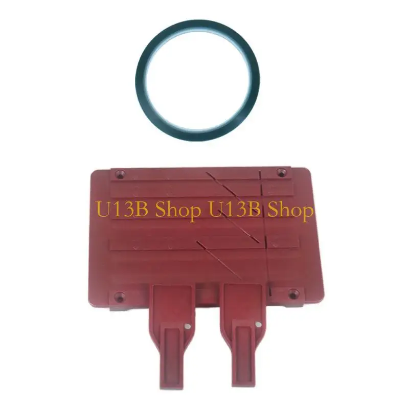

U13B Reel to Reel Tape Recorder Splicing Block for Recording Devices 1/2 1/4Inch Tapes Splicing Plate Set