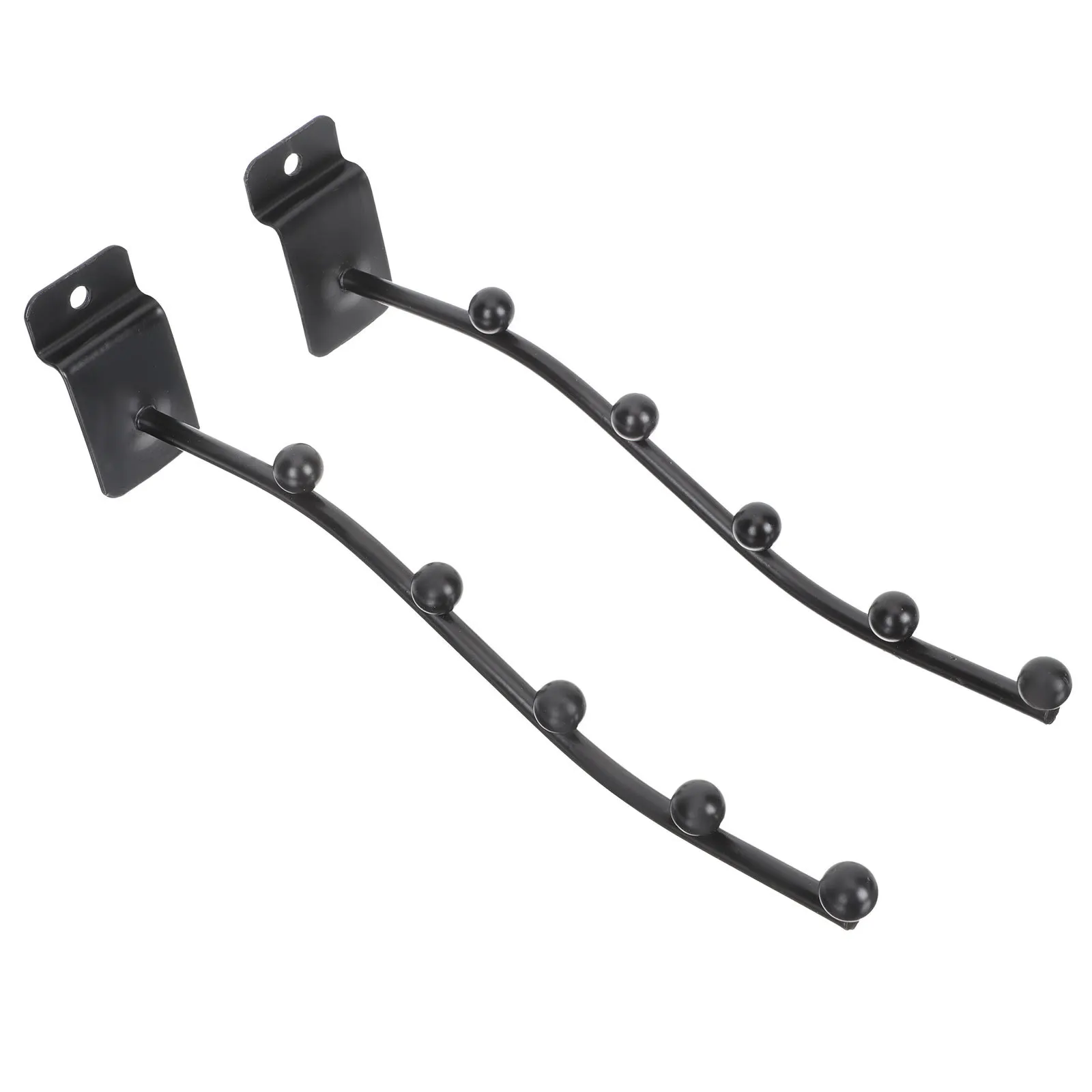 Ganchos para flauta con tablero ranurado, perchas duraderas de hierro para exhibición de instrumentos, estante de almacenamiento, soporte práctico, colgador de instrumentos, 2 uds.