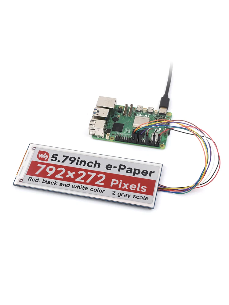 79-inch Red, Black, and White Three-color Electronic Ink Screen Driver Board E-Paper Electronic Paper Screen SPI Communication