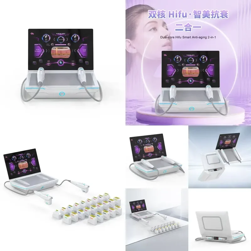 

Desktop Dual Handle Bea uty Device Sk in Firming Lifting Rejuvenation Machine Salon Anti-Aging Equipment with 2 Handpieces