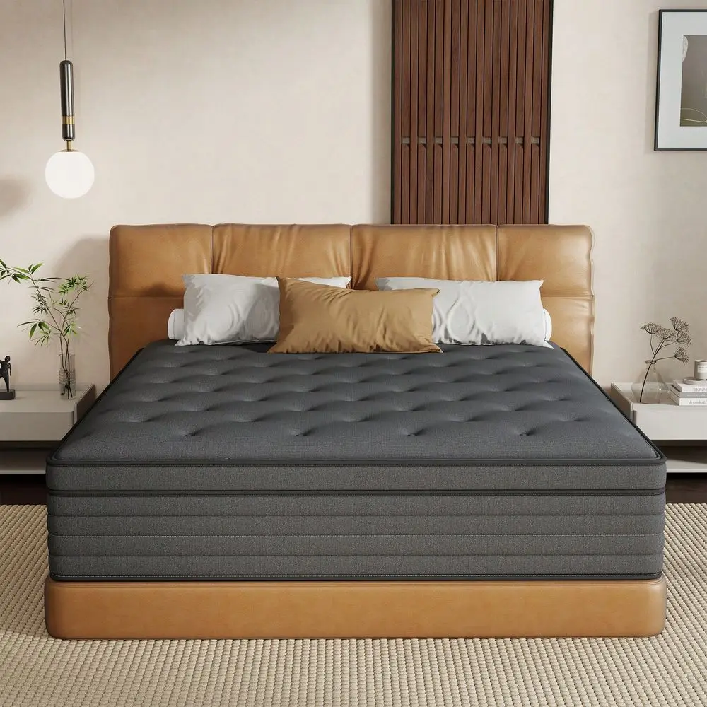 10 12 14 Inch High Quality High Rebound Twin Full Queen King Size Gel Memory Foam Hybrid Medium Firm Bed Mattress